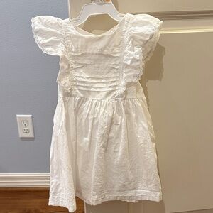 Charming White Kids Dress